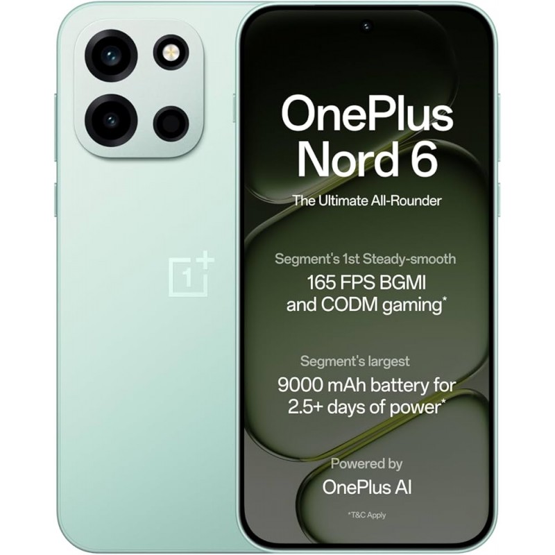 OnePlus Nord 6 12/512GB Fresh Mint купити в Києві, Україні – ціна